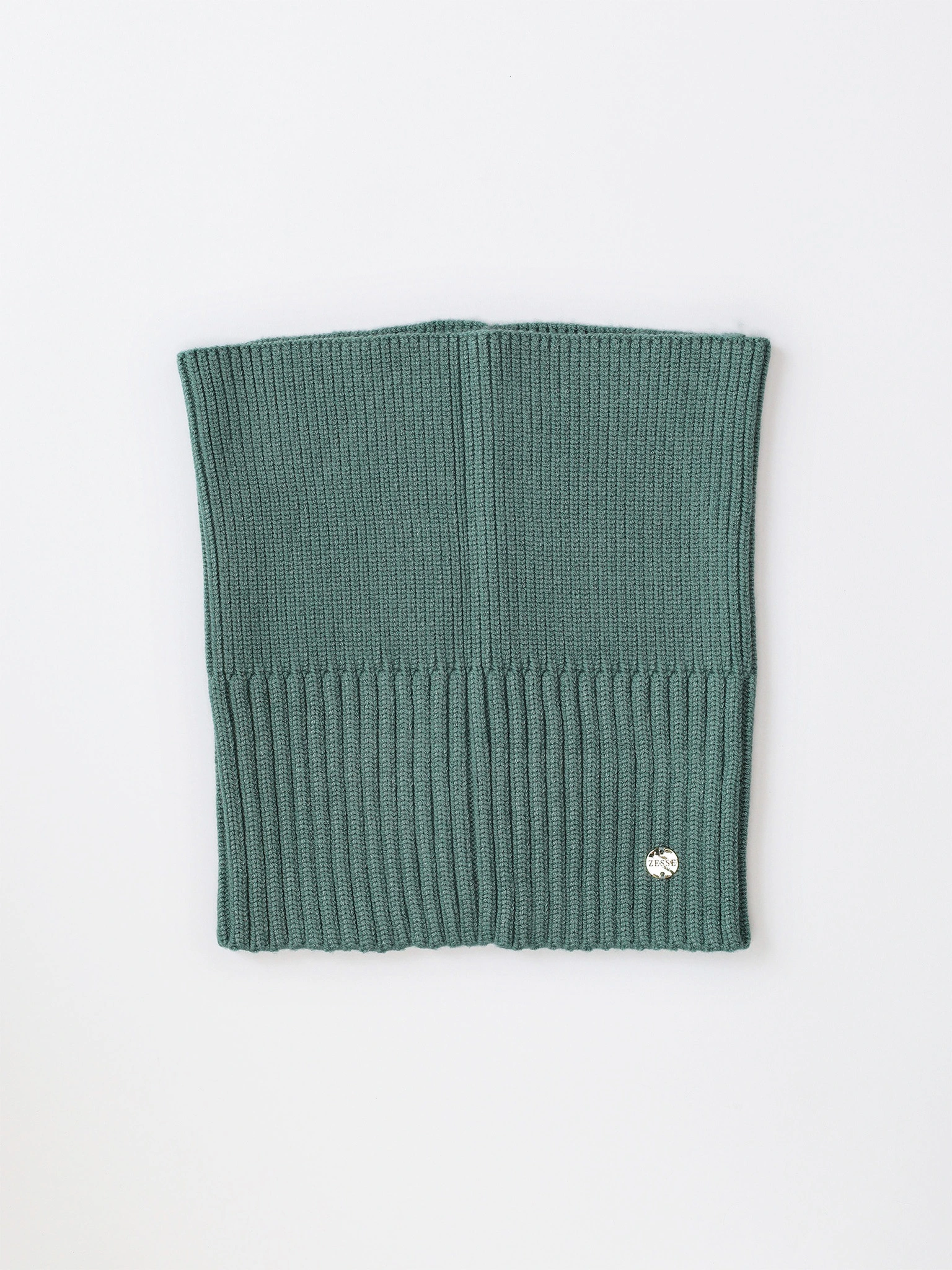 Шарф-снуд голубого цвета